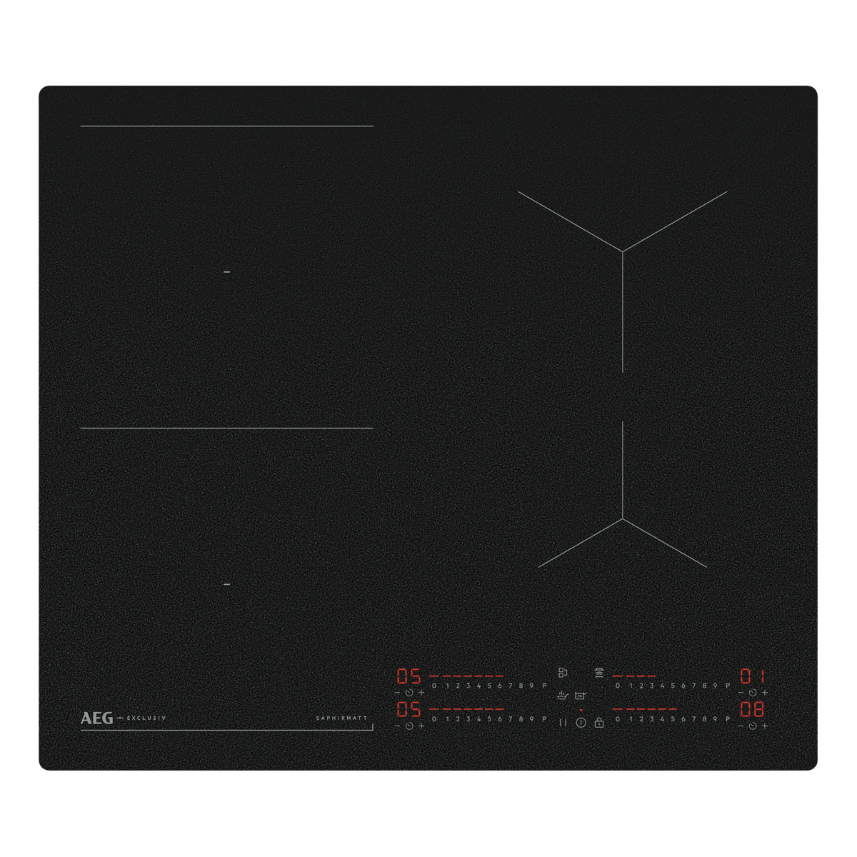AEG TI64IB3BIZ Black Built-in