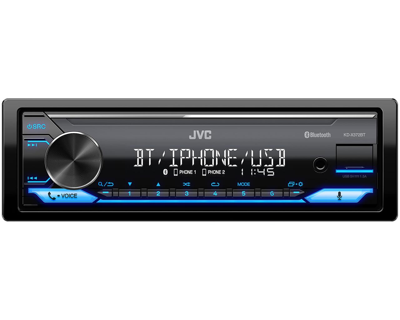 JVC KD-X372BT car media receiver