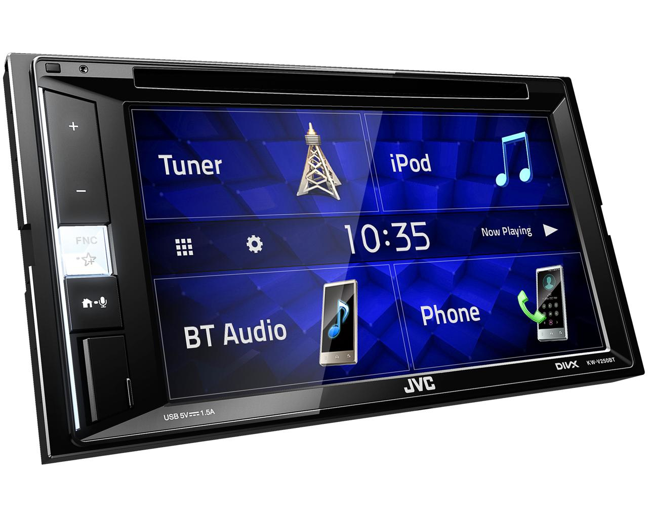 JVC KW-V250BT 2DIN, CD/DVD/USB Multimedia system – image 3