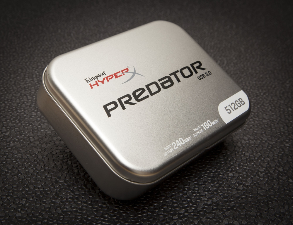 HyperX Predator 512GB USB flash drive USB Type-A 3.2 Gen 1 (3.1 Gen 1) Stainless steel – image 3