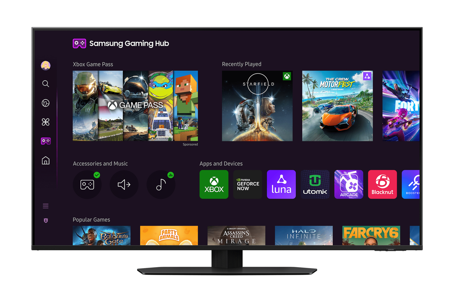 TV Neo QLED 4K SAMSUNG TQ43QN90DATXXC 108 cm Smart TV Tizen Dolby Atmos — photo 3