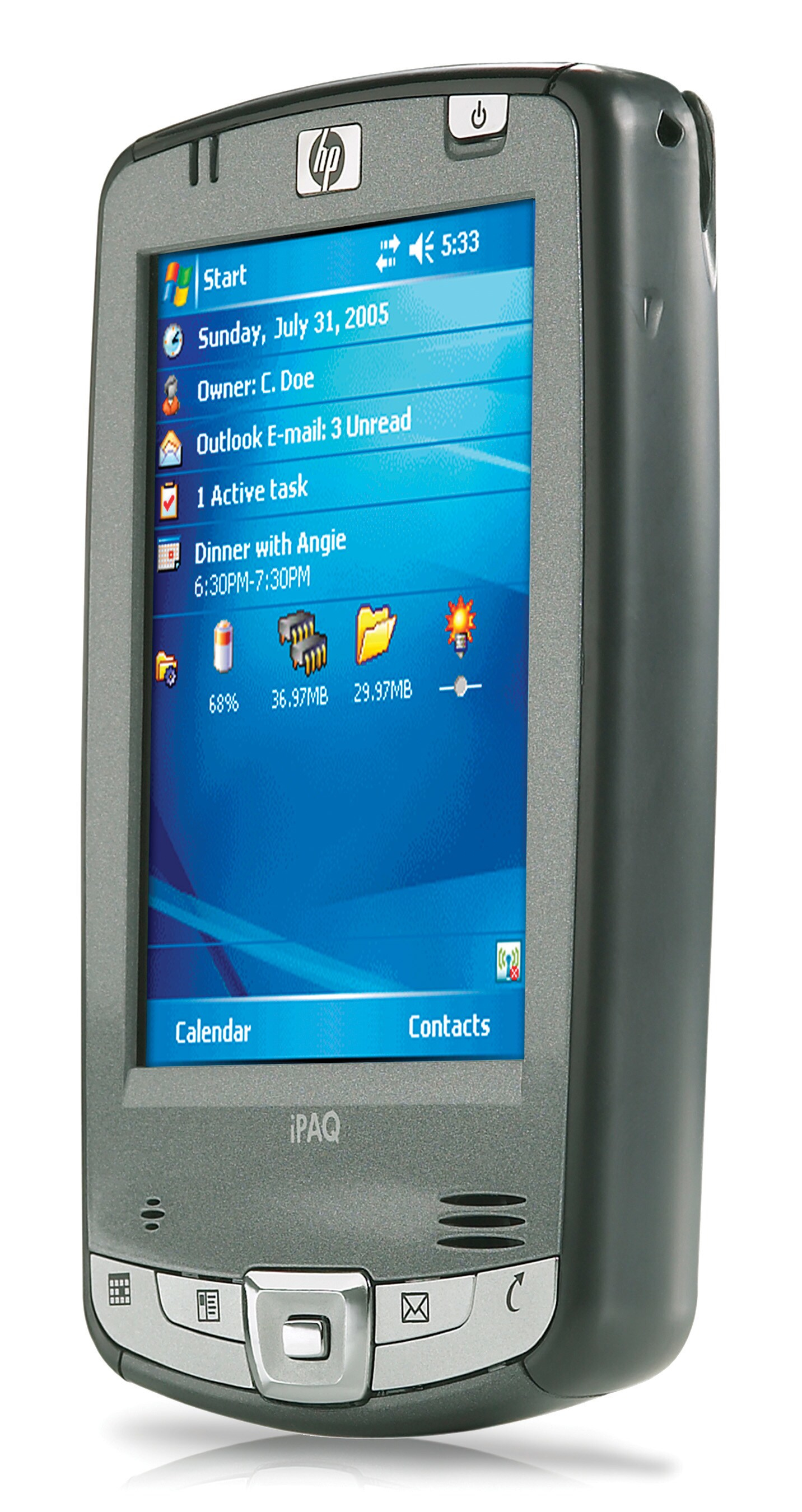 HP iPAQ hx2490 Pocket PC Intel 520MHz 64 M 3.5" QVGA TFT 240x320 W Mobile™ 5.0 Premium Edition – image 2
