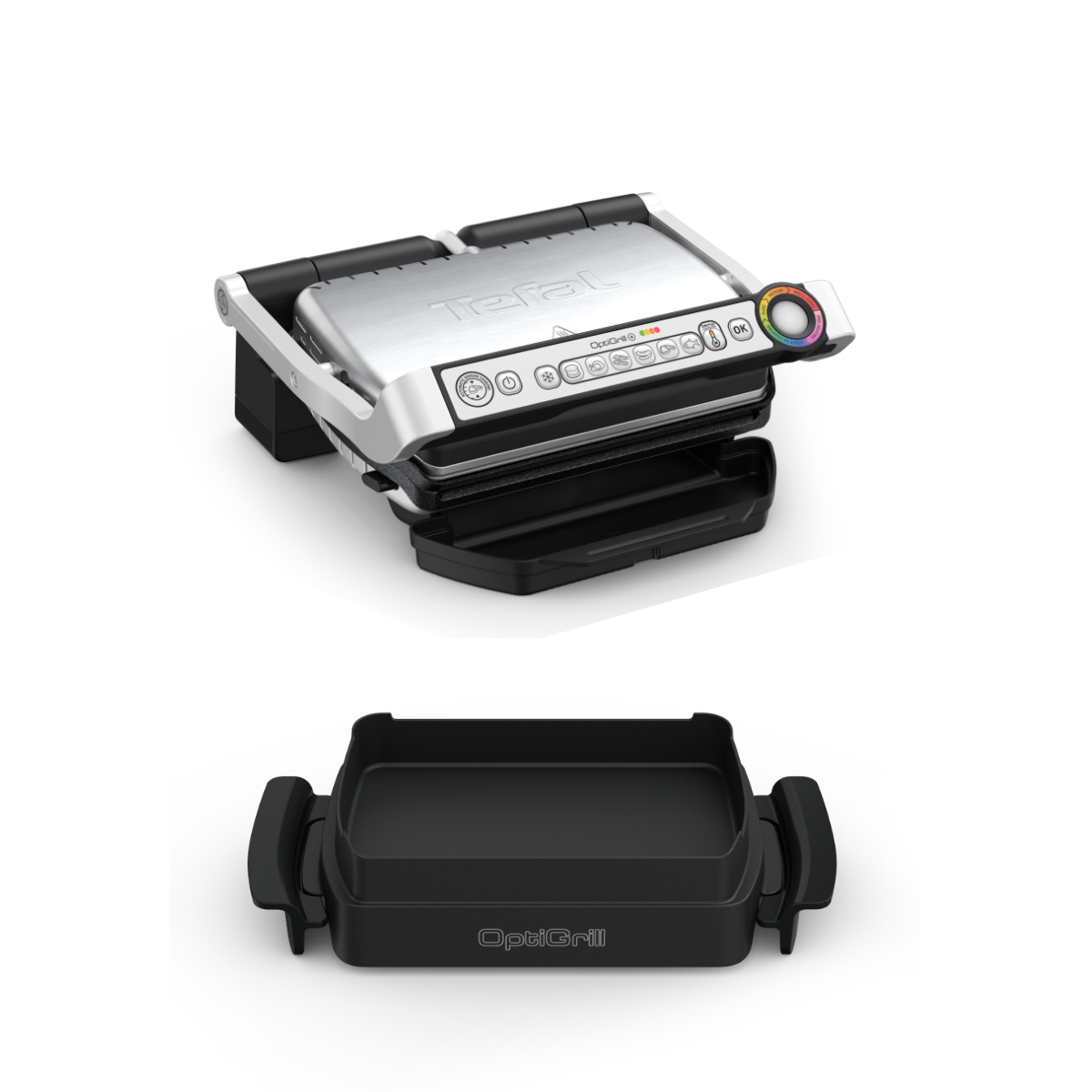 Tefal OptiGrill + GC715D40 contact grill