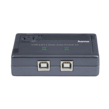 Hama 75042041 interface hub 480 Mbit/s Grey