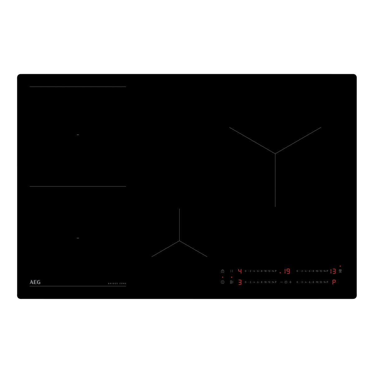 AEG TO84IB00IB Black Built-in