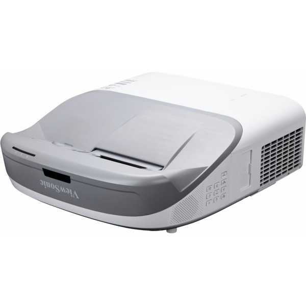 Viewsonic PS750HD data projector Ultra short throw projector 3300 ANSI lumens DLP 1080p (1920x1080) Grey, White – image 1