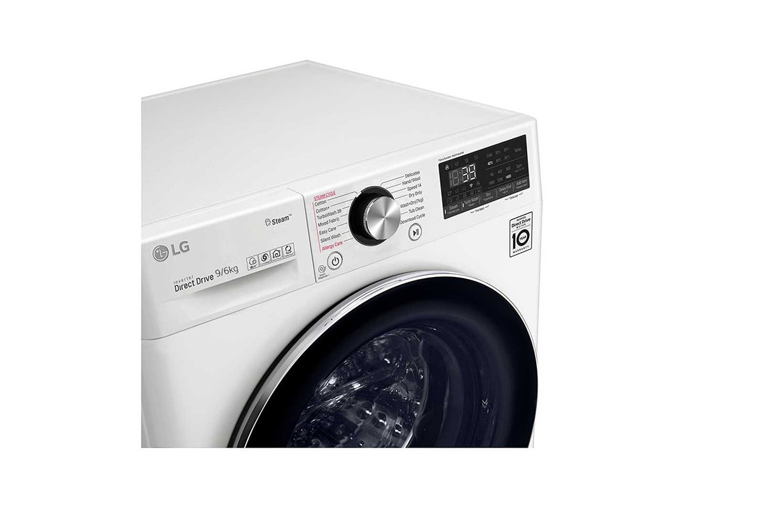 LG F4DV909H2E washer dryer Freestanding Front-load White – image 3