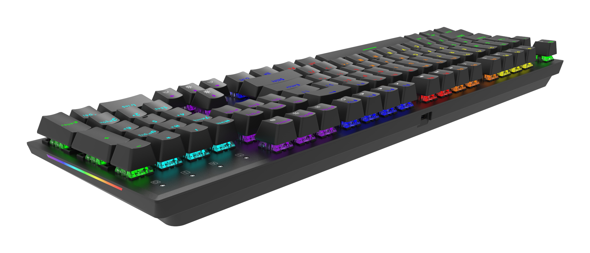 AOC GK480 keyboard Gaming USB Black – image 6