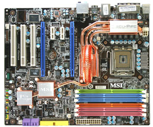 MSI X48CPLATINUM Motherboard