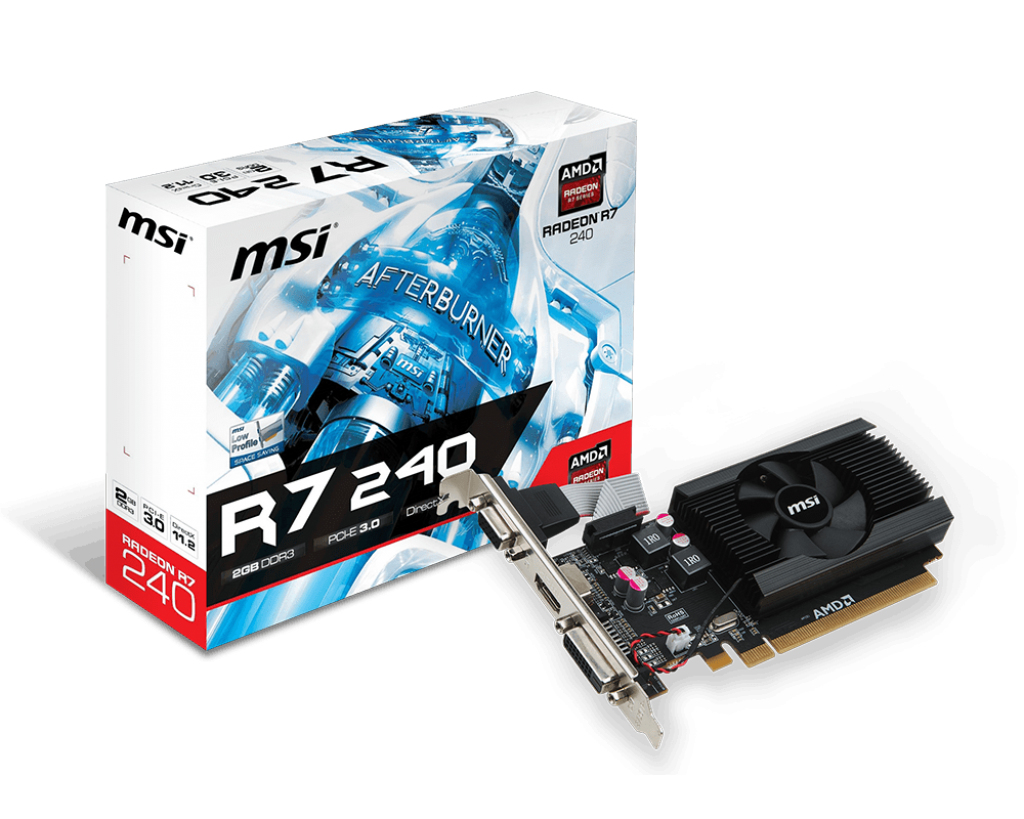 MSI V809-2847R graphics card AMD Radeon R7 240 – image 1