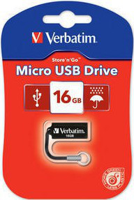 Verbatim Micro USB Drive 16GB - Black – image 4