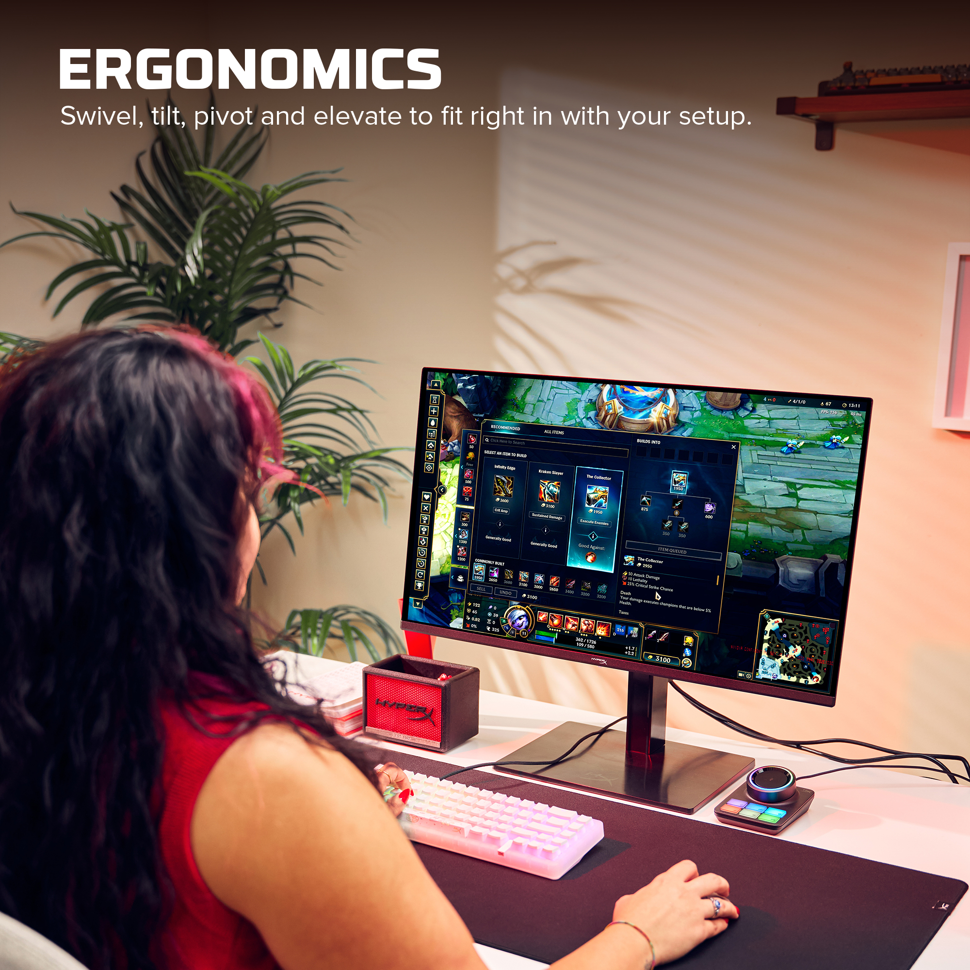 HyperX OMEN OLED 27 inch QHD 240Hz Gaming Monitor - OMEN OLED 27q – image 9