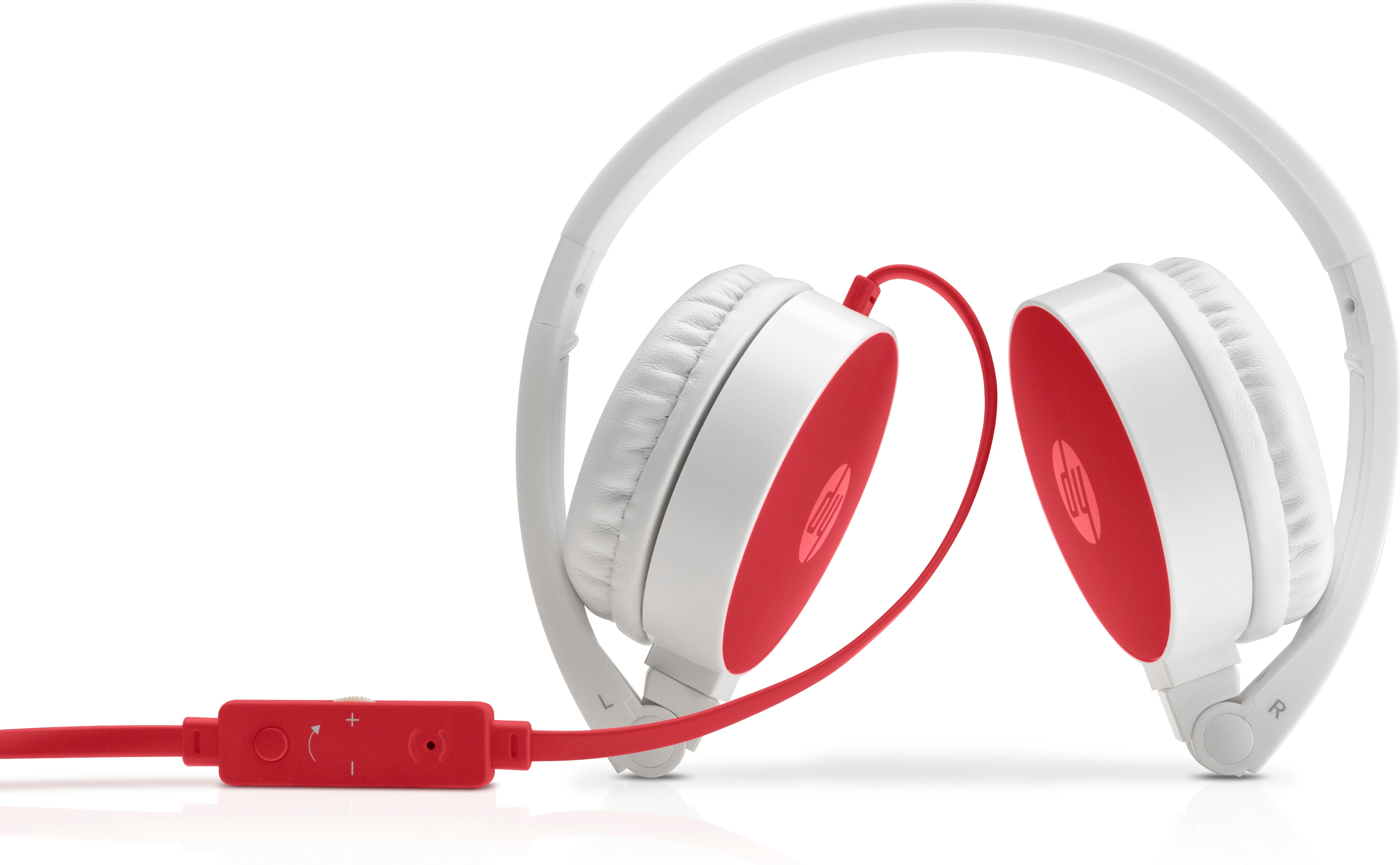 HP 2800 Headset Wired Head-band Calls/Music Red, White – image 7