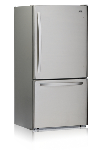 LG GM-749FTCA fridge-freezer Freestanding Stainless steel