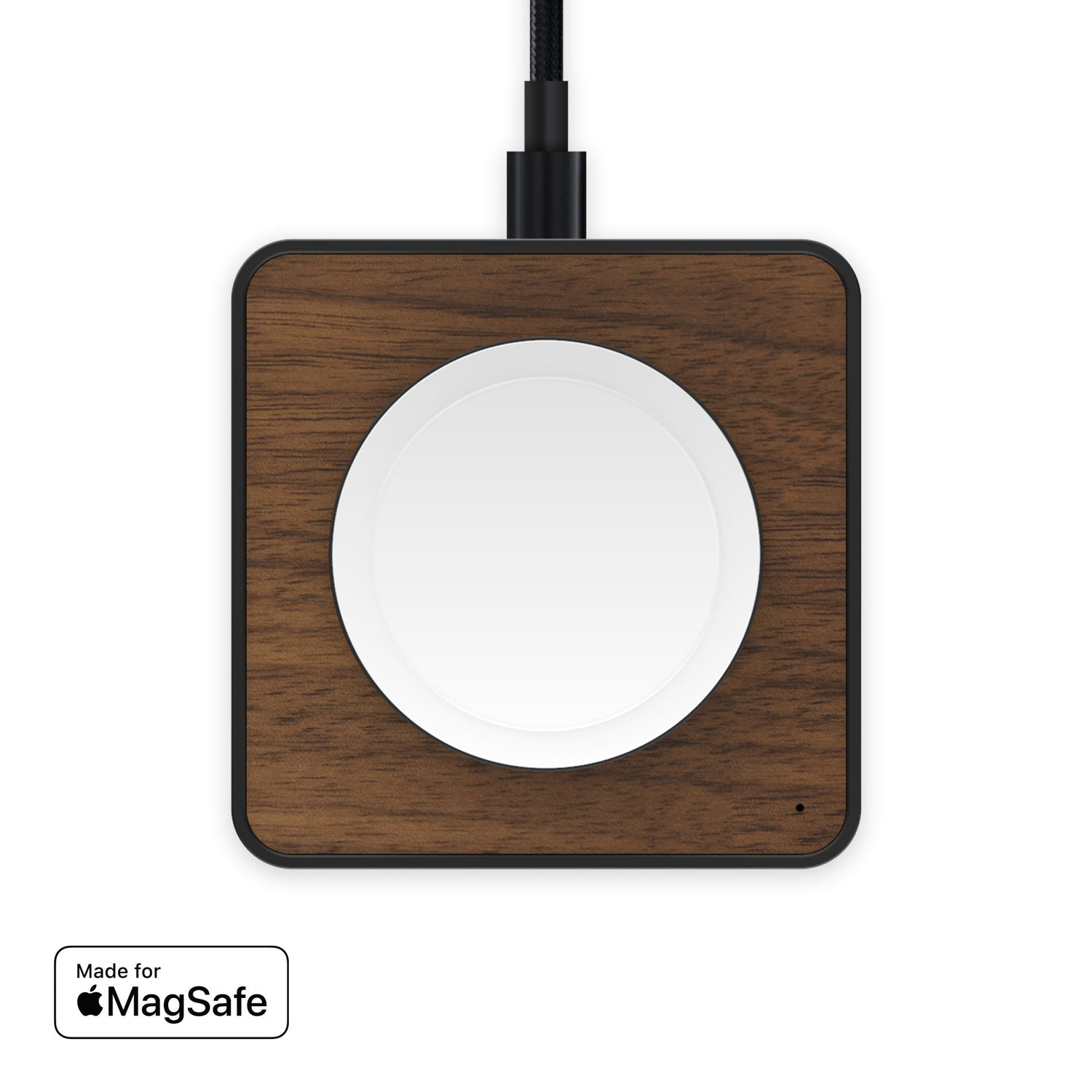 Mous Walnut Charging Pad with MagSafe
