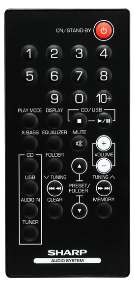 Sharp XL-UH06H home audio system Home audio micro system – image 2