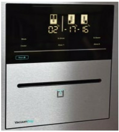 Sharp SJ-FF560EVI side-by-side refrigerator Freestanding – image 3
