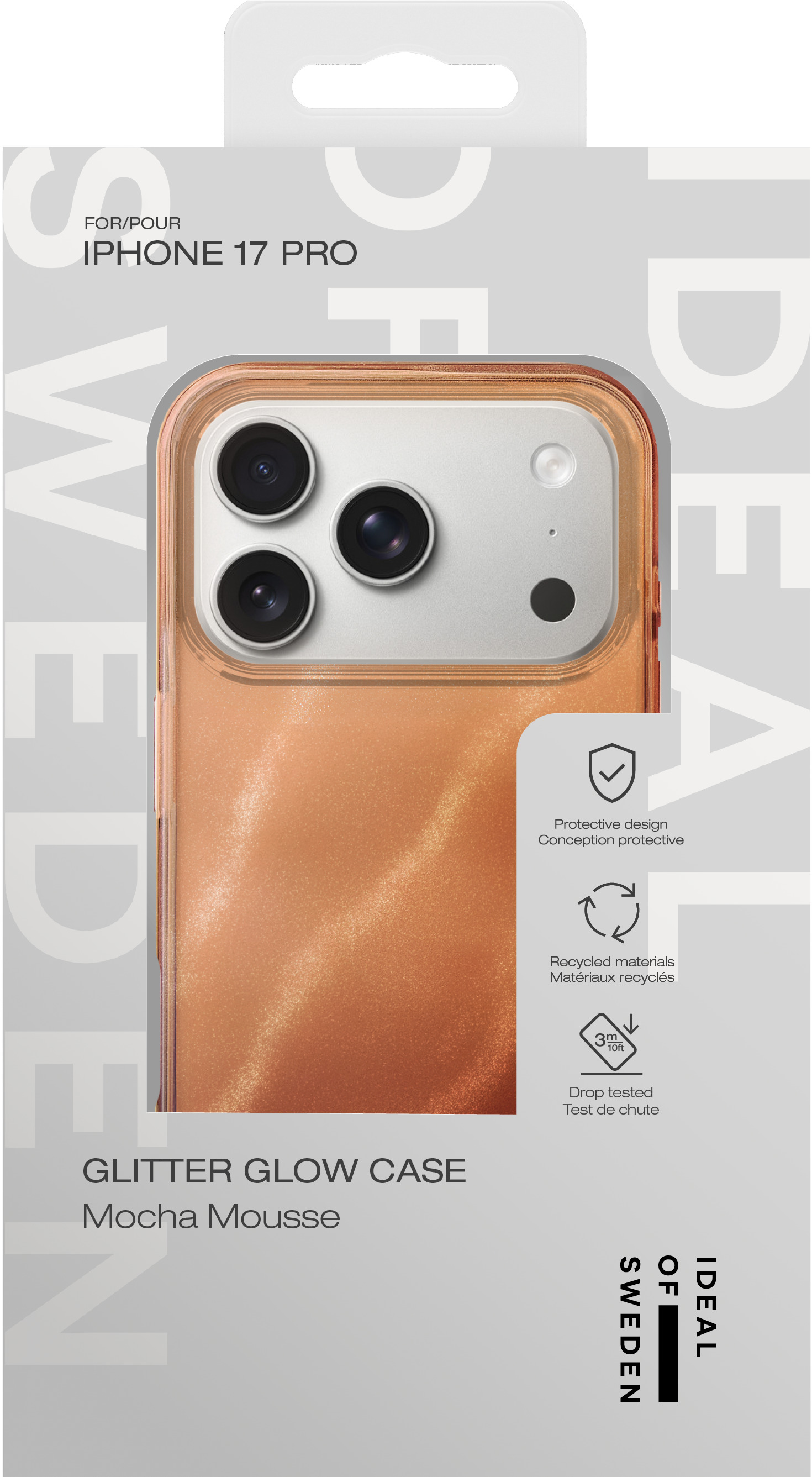 iDeal of Sweden Clear Case iPhone 17 Pro Mocha Mousse – image 4
