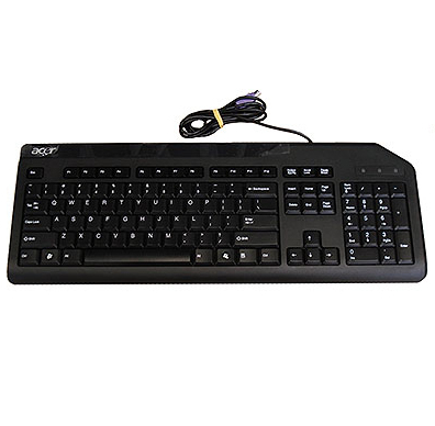 Acer KB.PS20B.118 keyboard PS/2 QWERTY English Black