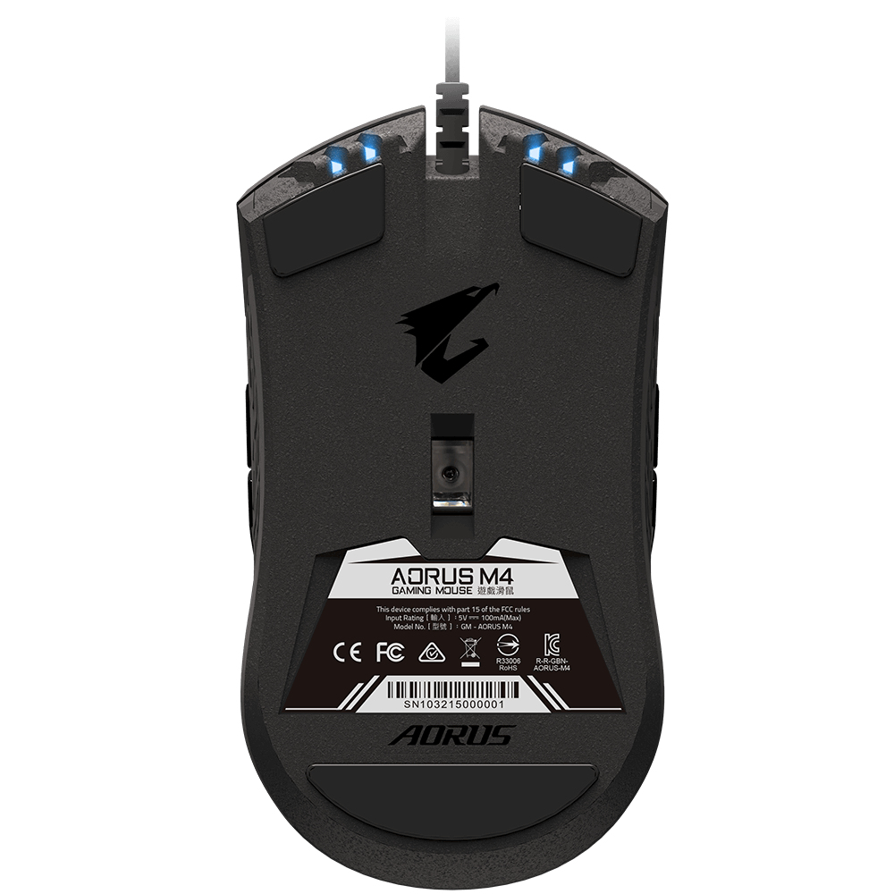 GIGABYTE M4 mouse Gaming Ambidextrous USB Type-A Optical 6400 DPI – image 2