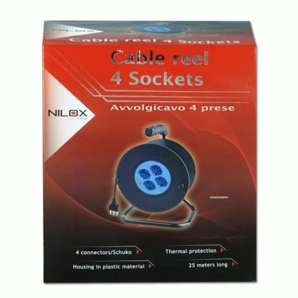 Nilox AVVOLGICAVO 25 METRI BIP/SCHUKO – image 2