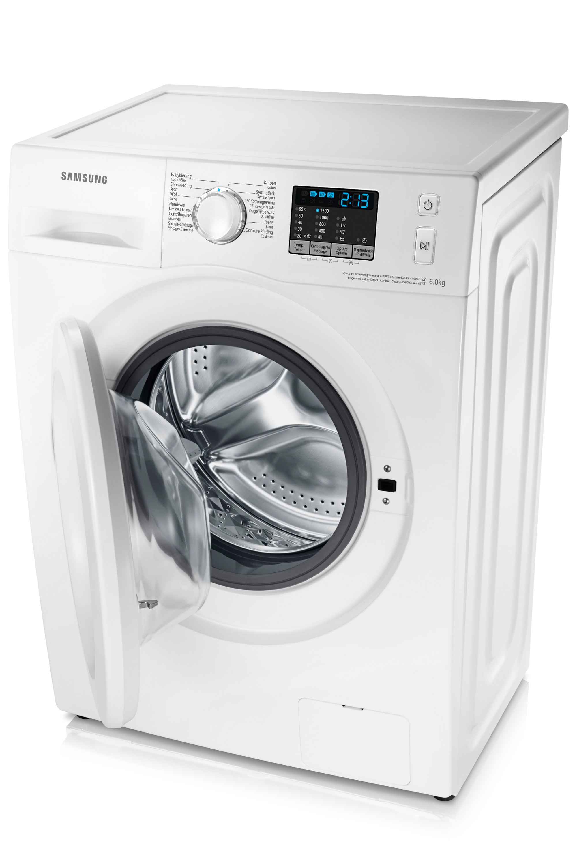 Samsung WF61F4E0N2W washing machine Front-load – image 4