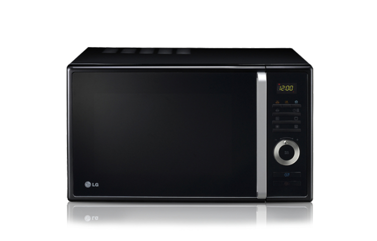 LG MC-8290NB microwave Black, Stainless steel Countertop