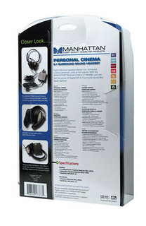 Manhattan 173735 headphones/headset Wired Head-band Black – image 3
