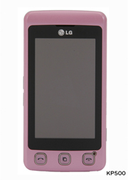 LG KP500 Cookie Pink