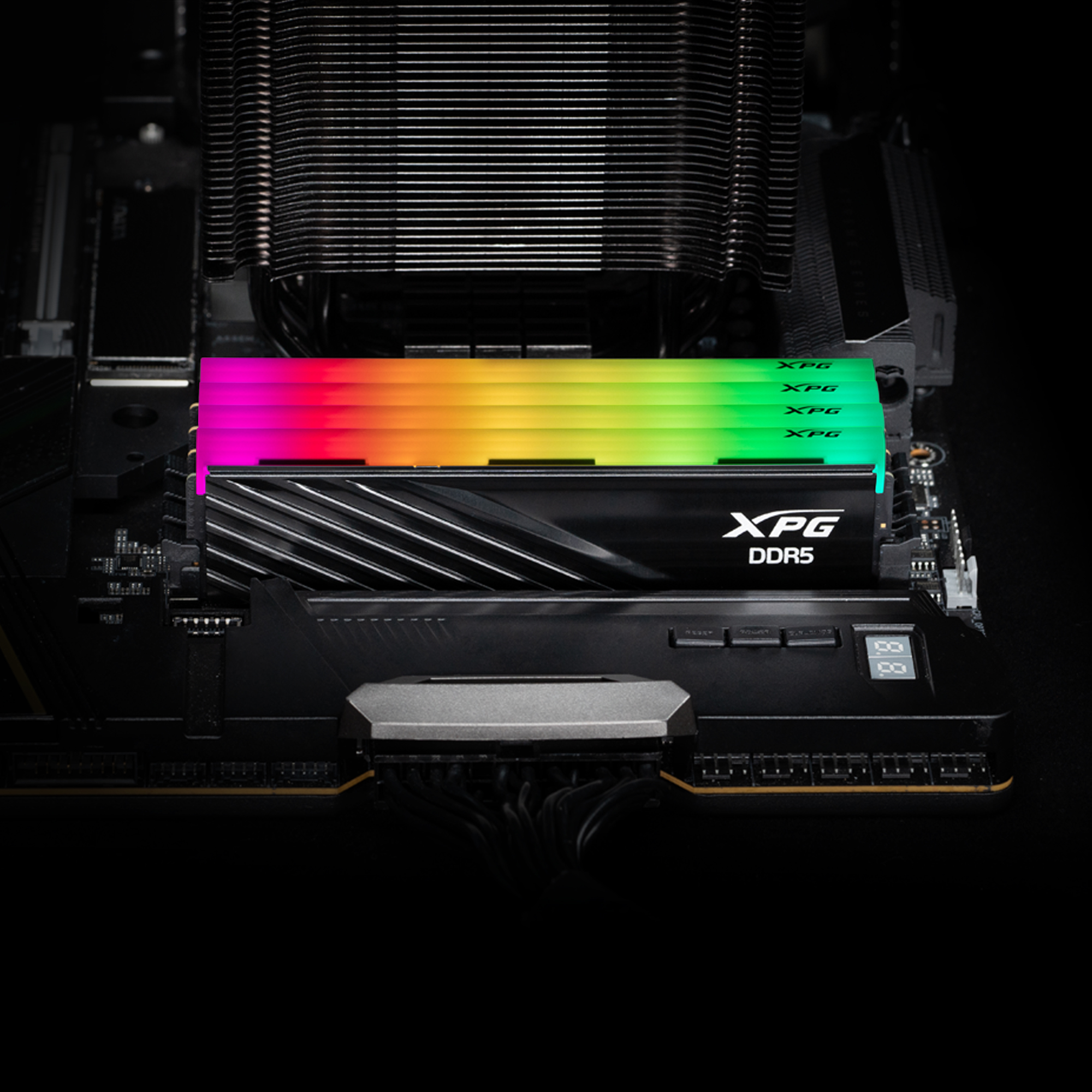 Memoria RAM ADATA XPG LANCER BLADE RGB - DDR5 - 16GB - 6000MHz - UDIMM - Para PC - AX5U6000C4816G-SLABRBK Memoria RAM ADATA XPG LANCER BLADE RGB - DDR5 - 16GB - 6000MHz - UDIMM - Para PC - AX5U6000C4816G-SLABRBK