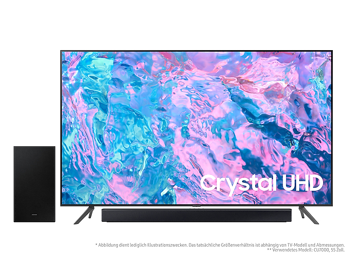 Samsung GU65CU7199U 165.1 cm (65") 4K Ultra HD Smart TV Wi-Fi Black – image 3