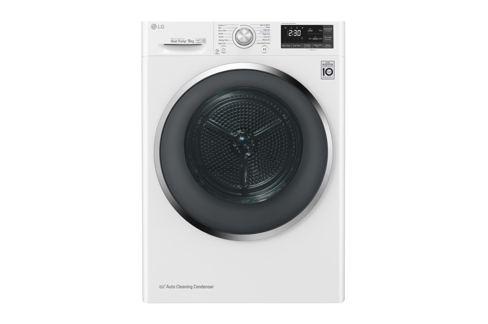 LG RH9052WH tumble dryer Freestanding Front-load White – image 1