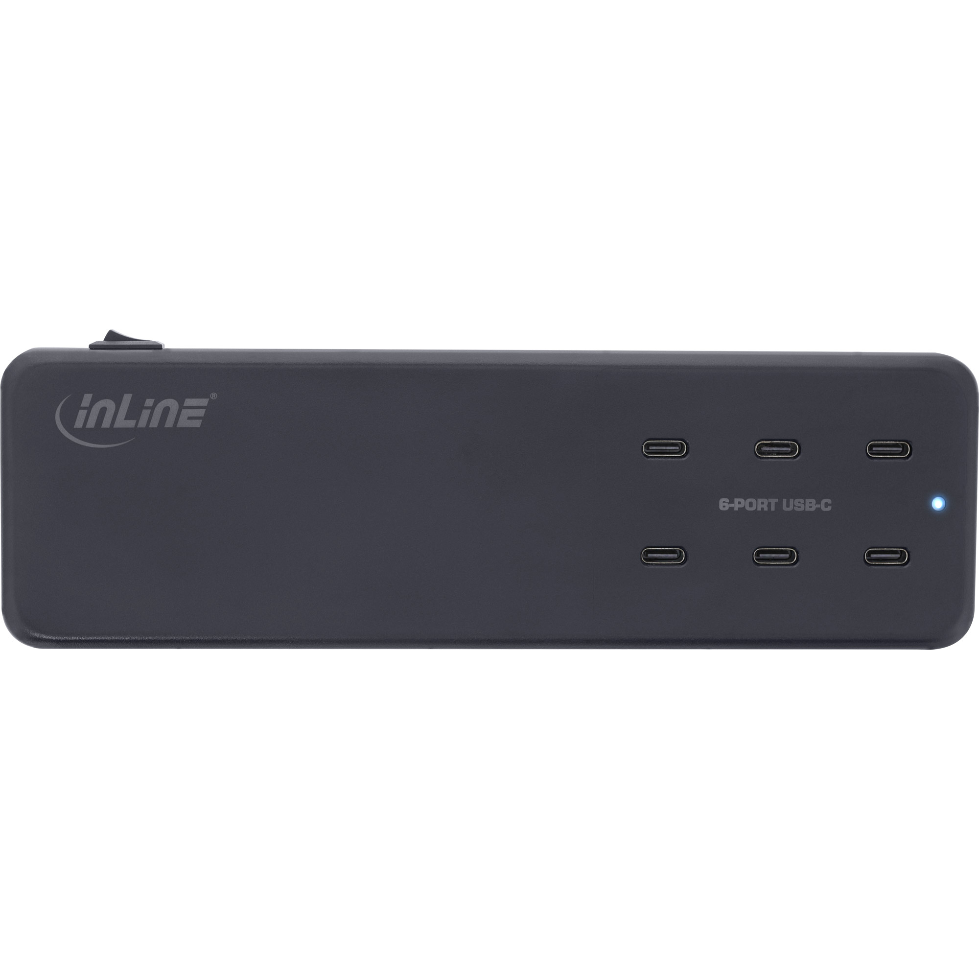 InLine Multiport power supply, charger, 6x USB-C, PD 3.0, GaN, black – image 3