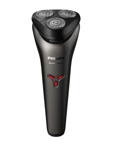 Philips 1000 series S1213/02 men's shaver Rotation shaver Black – image 1