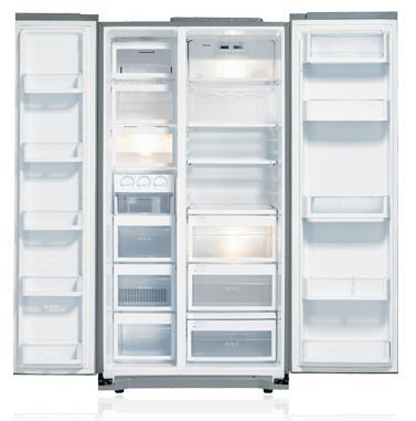 LG GRB2376ECXR side-by-side refrigerator Freestanding – image 2