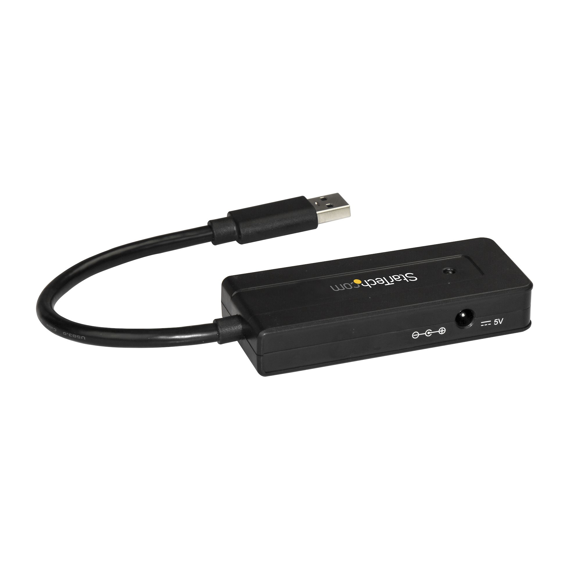 StarTech.com 4 Port USB 3.0 Hub (SuperSpeed 5Gbps) with Fast Charge – Portable USB 3.2 Gen1 Type-A Laptop/Desktop Hub - USB Bus Power or Self Powered for High P – image 2