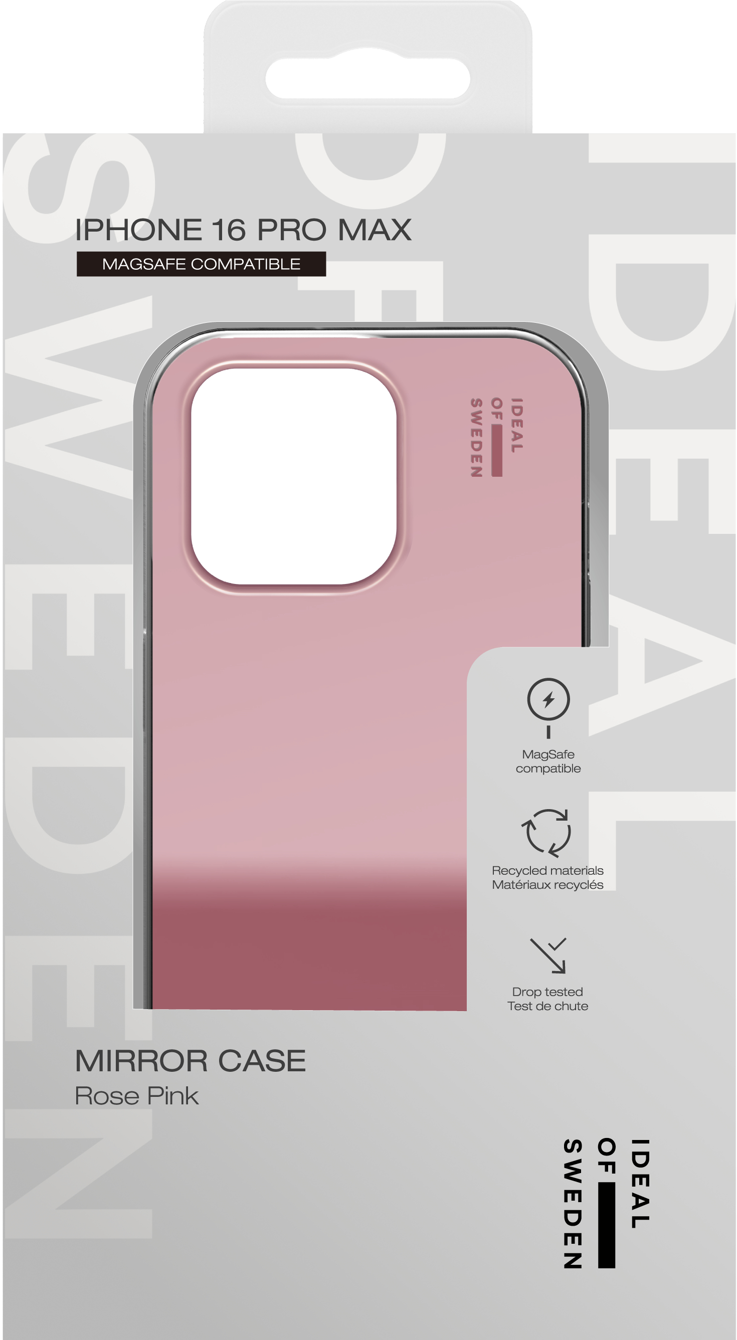 iDeal of Sweden Mirror Case MagSafe iPhone 16 Pro Max Mirror Rose Pink – image 4