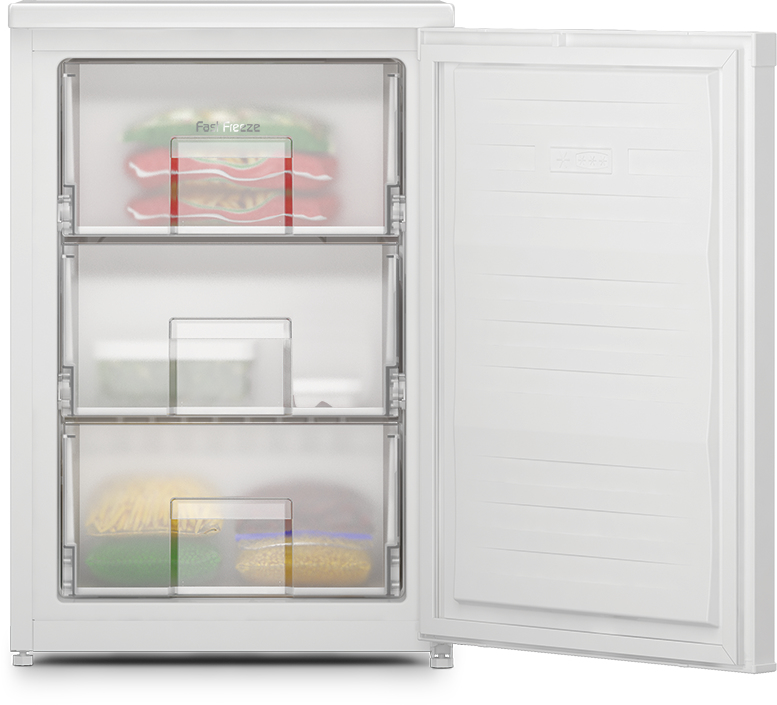 Beko FXF553W Freestanding Undercounter Frost Free Freezer with Freezer Guard – image 3