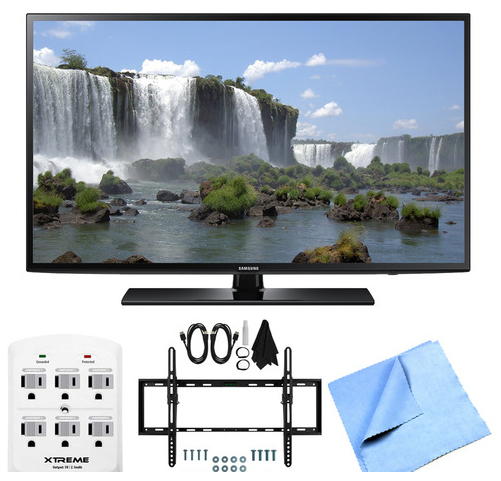 Samsung UN40J6200AF + Tilt Mount & Hook-Up Bundle – image 6