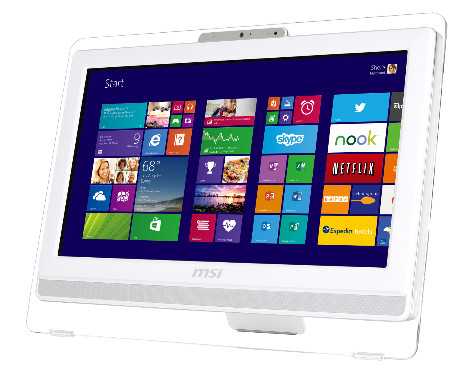 MSI Wind Top AE202-028EU All-in-One PC/workstation Intel® Celeron® 1037U – image 2