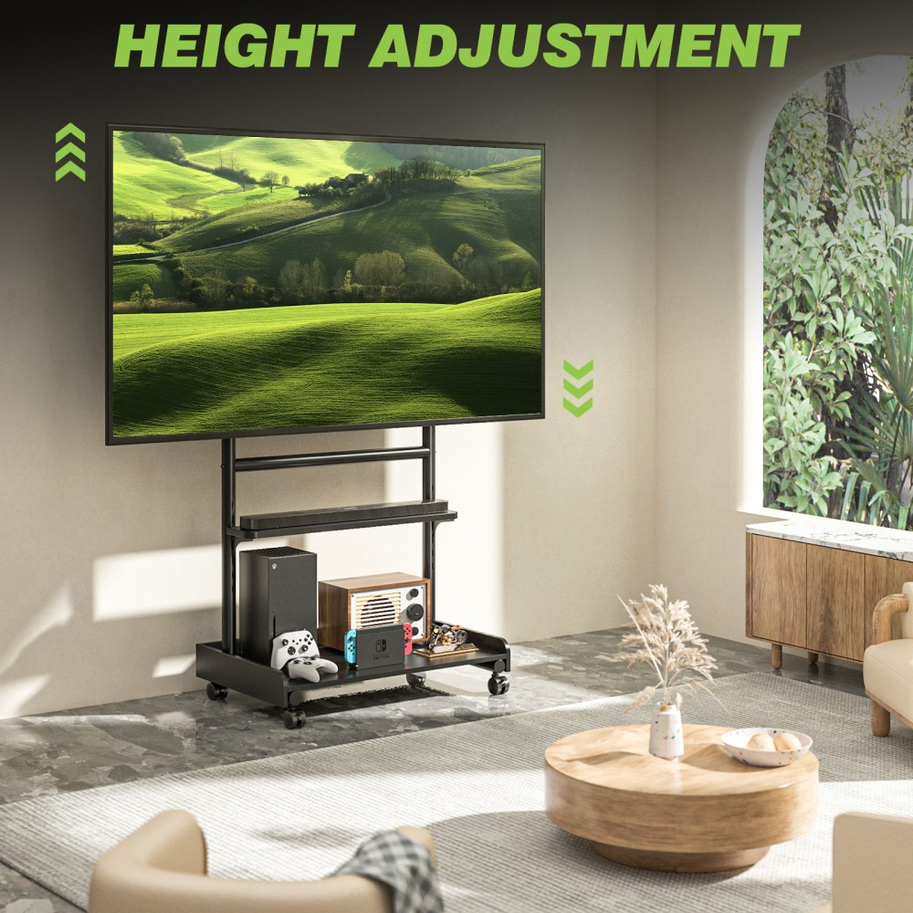 Techly ICA-TR701 TV mount/stand 2.18 m (86") Black – image 4