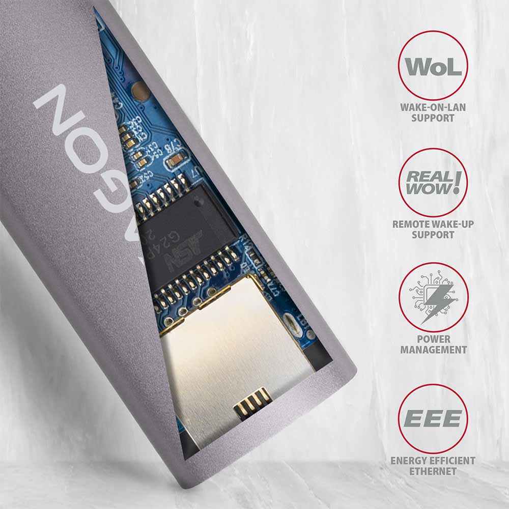 Axagon ADE-TR SuperSpeed USB gigabit ethernet adapter – image 5