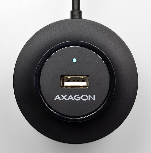 Axagon HUE-X6GB interface hub USB 2.0 480 Mbit/s Black – image 6