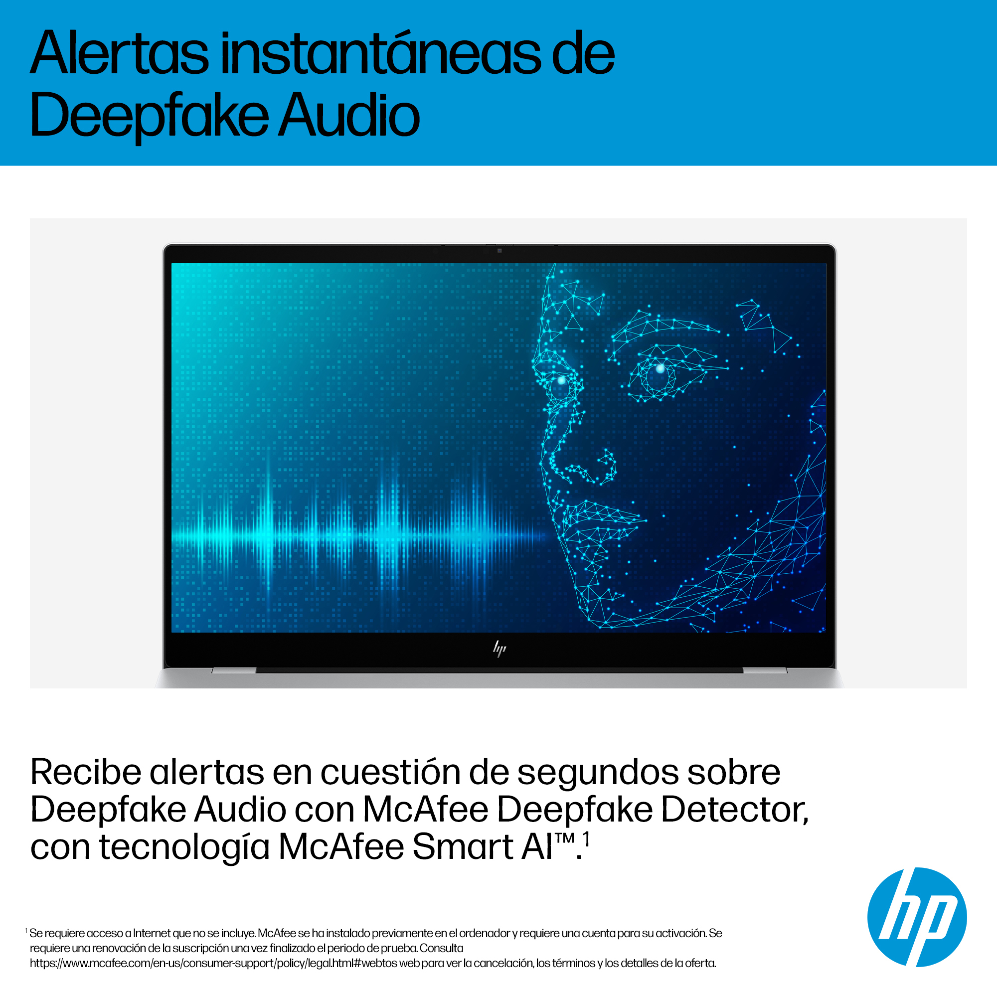 Portátil-HP OmniBook 7 NGAI 17-dc0003ns Copilot+ PC, 17,3" FHD, Intel® Core™ Ultra 258V, 32GB RAM, 1TB SSD, GeForce RTX 4050, Windows 11 Home, Plata - imagen 9