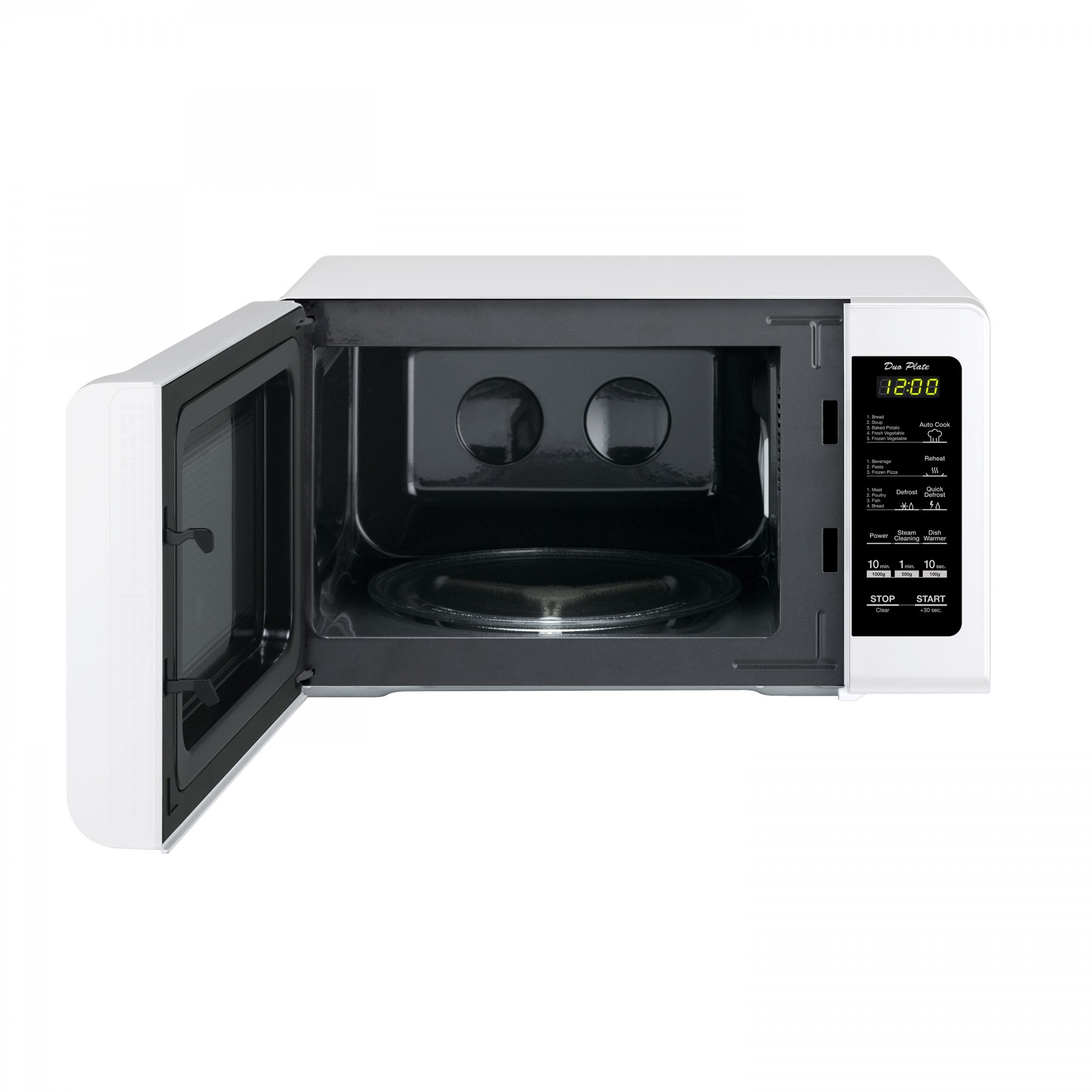 Daewoo KOR-6S2DBW microwave Black, White Solo microwave Countertop – image 3