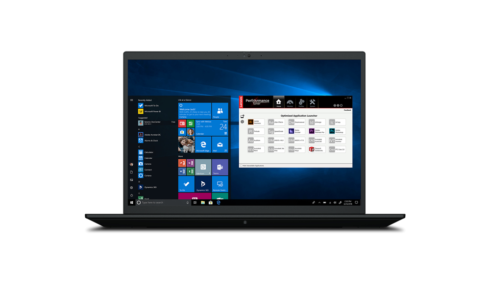 Lenovo P1 + Thunderbolt2 Ws Dock G2
