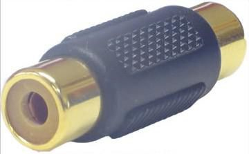 AUDAGG RCA أنثى إلى RCA أنثى محول كابل، أسود