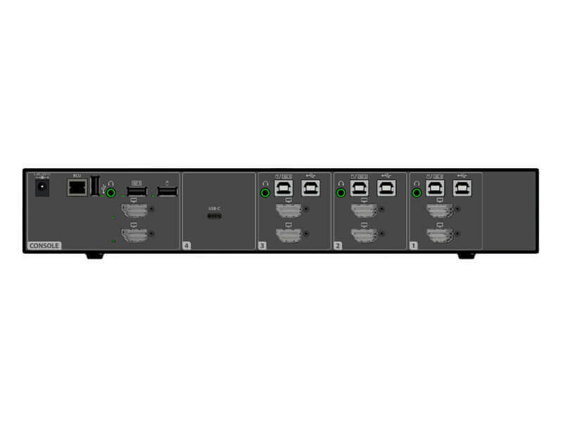 Vertiv SC845DPH-400 KVM switch Black – image 2