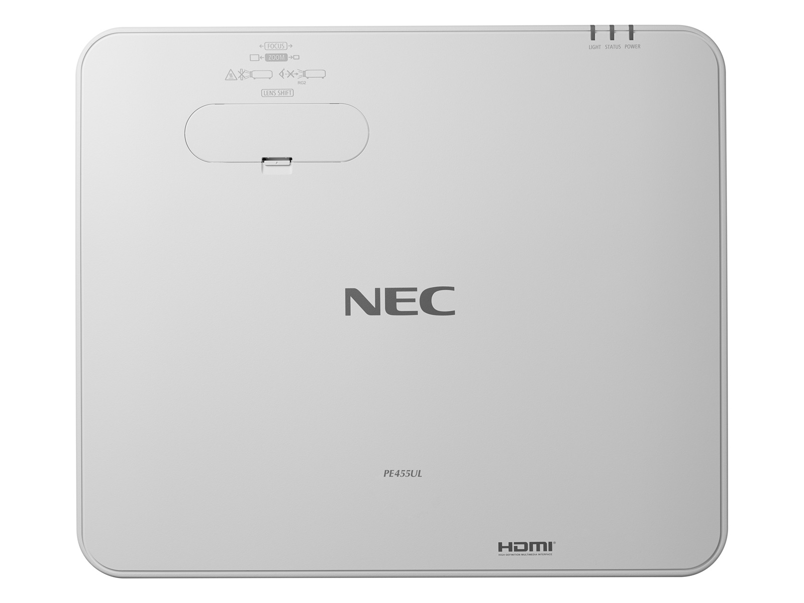 NEC PE455UL Standard throw projector 4500 ANSI lumens 3LCD WUXGA (1920x1200) White – image 3