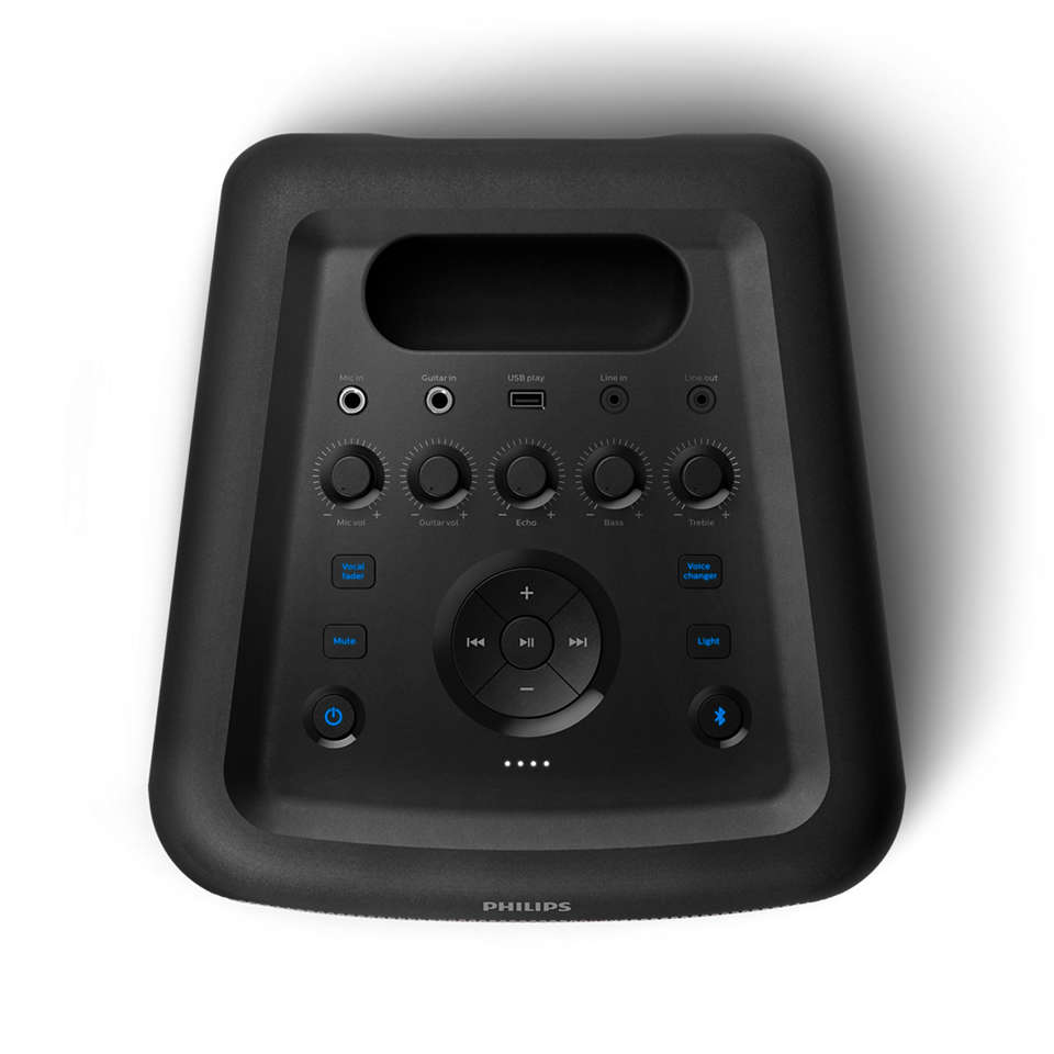 Philips TAX3206/98 portable/party speaker Mono portable speaker Black – image 4